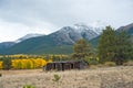 Mount Princeton and Cabin in Autumn