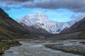 Mount Qomolangma Royalty Free Stock Photo