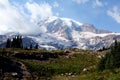 Mount Rainier Peak Royalty Free Stock Photo