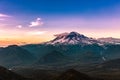 Mount Rainier stratovolcano Royalty Free Stock Photo