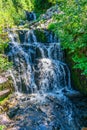 Mount Rainier Summer Waterfall 2 Royalty Free Stock Photo