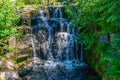 Mount Rainier Summer Waterfall 5 Royalty Free Stock Photo