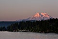 Mount Rainier Sunset Royalty Free Stock Photo