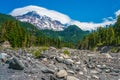 Mount Rainier under Cloud