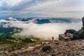 Mount Rainier under Cloud