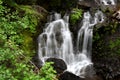 Mount Rainier water falls Royalty Free Stock Photo