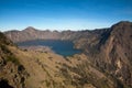 Mount Rinjani ,Indonesia, Crater Lake Royalty Free Stock Photo