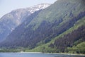 Mount Roberts And Juneau Mountain Royalty Free Stock Photo