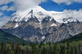 Mount Robson, Jasper National Park, Canada Royalty Free Stock Photo