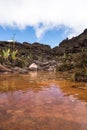 Mount Roraima Jacuzzi Venezuela Royalty Free Stock Photo