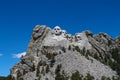 Mount Rushmore on a clear summer day Royalty Free Stock Photo