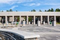 MOUNT RUSHMORE, KEYSTONE, SOUTH DAKOTA, USA - JULY 20, 2017: The Entrance of Mount Rushmore National Monument. Royalty Free Stock Photo