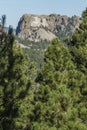 Mount Rushmore Landscape Royalty Free Stock Photo