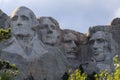 Mount Rushmore Monument in the Black Hills of South Dakota Royalty Free Stock Photo