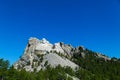 Mount Rushmore monument in South Dakota Royalty Free Stock Photo