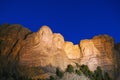 Mount Rushmore monument in South Dakota Royalty Free Stock Photo