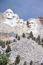 Mount rushmore national memorial Royalty Free Stock Photo