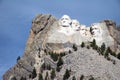 Mount rushmore national memorial Royalty Free Stock Photo