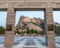 Mount Rushmore National Memorial Grand View Terrace Royalty Free Stock Photo