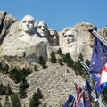 Mount Rushmore National Memorial Keystone South Dakota Royalty Free Stock Photo