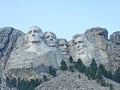 Mount Rushmore National Memorial Keystone South Dakota Royalty Free Stock Photo