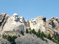 Mount Rushmore National Memorial Keystone South Dakota Royalty Free Stock Photo