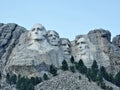 Mount Rushmore National Memorial Keystone South Dakota Royalty Free Stock Photo