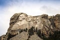 Mount Rushmore National Memorial Park in South Dakota, USA. Sculptures of former U.S. presidents.