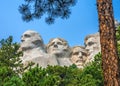 Mount Rushmore National Memorial Sculpture Royalty Free Stock Photo