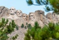 Mount Rushmore National Memorial Sculpture Royalty Free Stock Photo