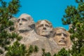 Mount Rushmore National Memorial Sculpture Royalty Free Stock Photo