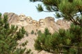 Mount Rushmore National Memorial Sculpture Royalty Free Stock Photo