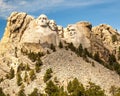 Mount Rushmore Landscape Royalty Free Stock Photo