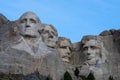 Mount Rushmore National Monument in South Dakota Royalty Free Stock Photo