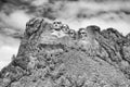 Mount Rushmore sculptures, infrared