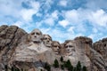 Mount Rushmore in South Dakota, USA Royalty Free Stock Photo