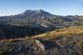 Mount Saint Helens and old blast zone Royalty Free Stock Photo