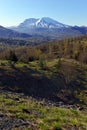 Mount Saint Helens volcano in the Cascade Mountains, Washington State Royalty Free Stock Photo