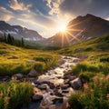 Mount San Juan Rocky Mountains in Royalty Free Stock Photo