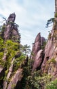 Scenery of Mount Sanqing in China Royalty Free Stock Photo