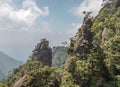 Mount Sanqing or Sanqinshang in Jiangxi, China