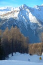 Mount Seguret on the Italian Alps