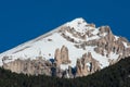 Mount Seguret view from Oulx