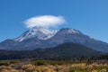 Mount Shasta First Snow Royalty Free Stock Photo