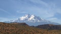 Mount Shasta - view from north west Royalty Free Stock Photo