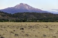 Mount Shasta, a volcano in the Cascade Range, Northern California Royalty Free Stock Photo