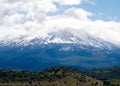 Mount Shasta from Weed airport Royalty Free Stock Photo