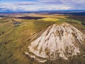 Mount Shihan Toratau near the city of Ishimbai. Symbol of the city of Ishimbai. Bashkortostan. Russia. Royalty Free Stock Photo