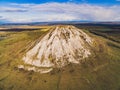 Mount Shihan Toratau near the city of Ishimbai. Symbol of the city of Ishimbai. Bashkortostan. Russia. Royalty Free Stock Photo