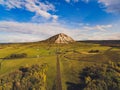 Mount Shihan Toratau near the city of Ishimbai. Symbol of the city of Ishimbai. Bashkortostan. Russia. Royalty Free Stock Photo